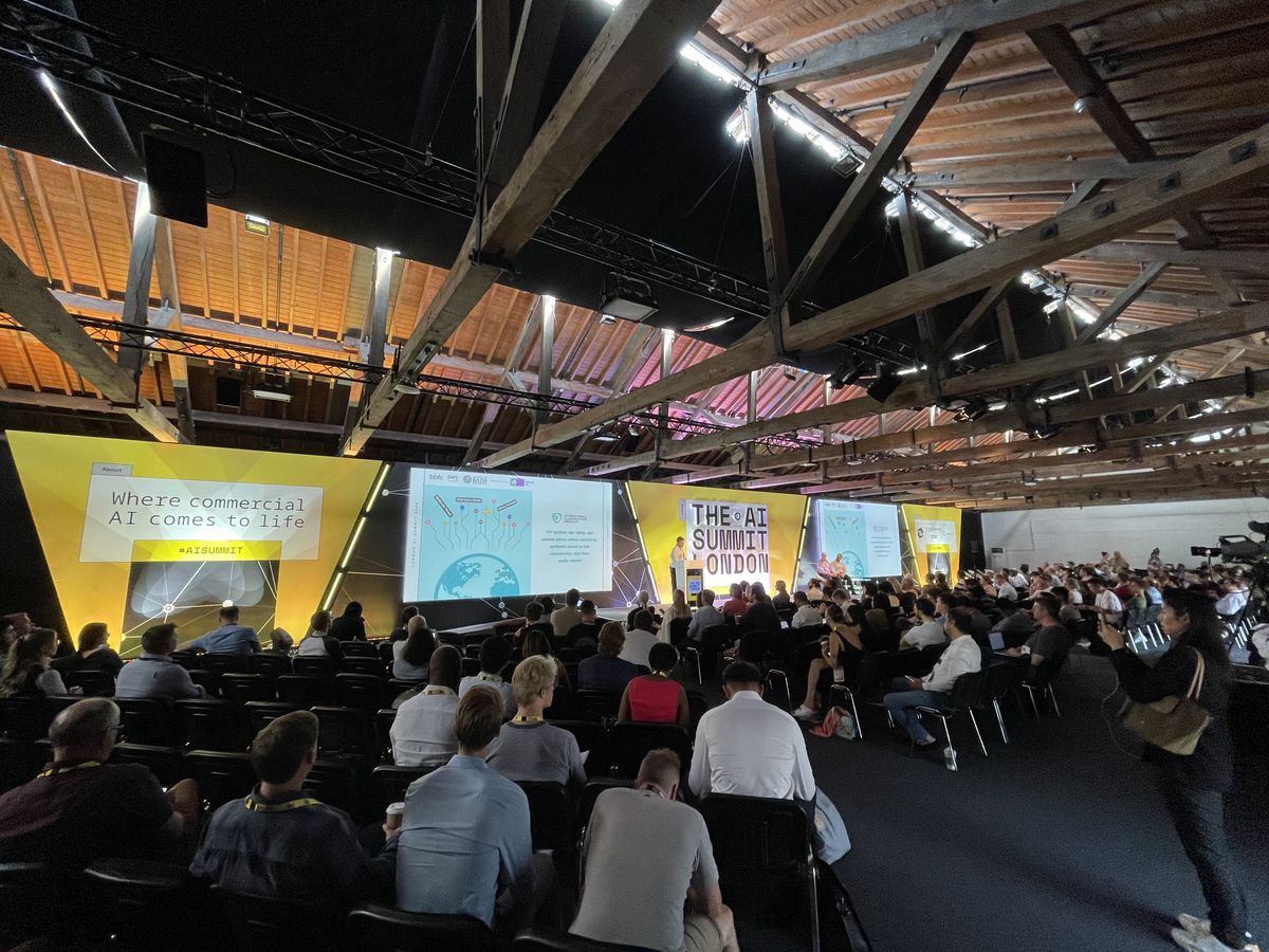 The AI Summit London main stage